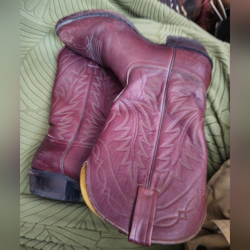 Nocona Tan Western Boots